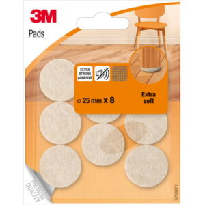 Filzgleiter selbstklebend Ø 25 mm