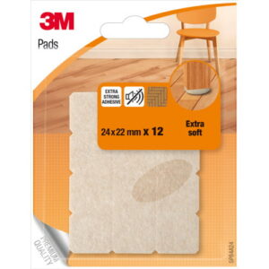 Filzgleiter selbstklebend 24 x 22 mm