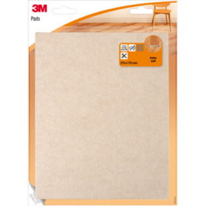 Filzgleiter selbstklebend 215 x 170 mm