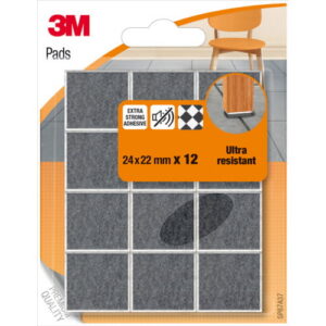 Filzgleiter selbstklebend robust, 24 x 22 mm