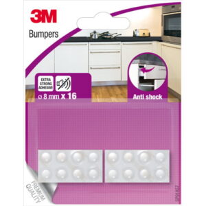 Puffer selbstklebend transparent Ø 8 mm