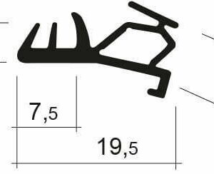 Rahmentürdichtung RD19