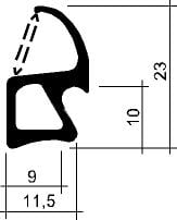 Zargendichtung ZD13