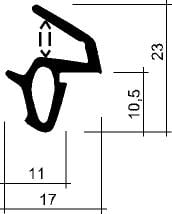 Zargendichtung ZD104