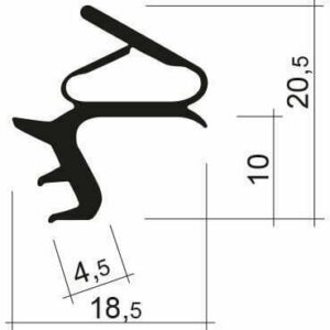 Zargendichtung ZD109